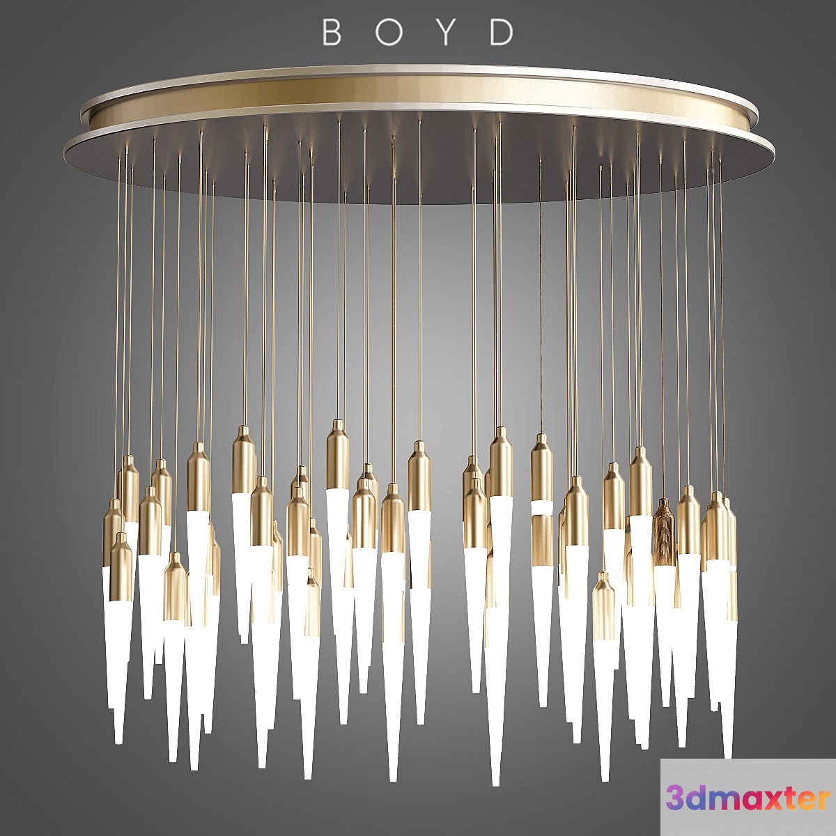 Icicle Ellipse Boyd Lighting 3D Max