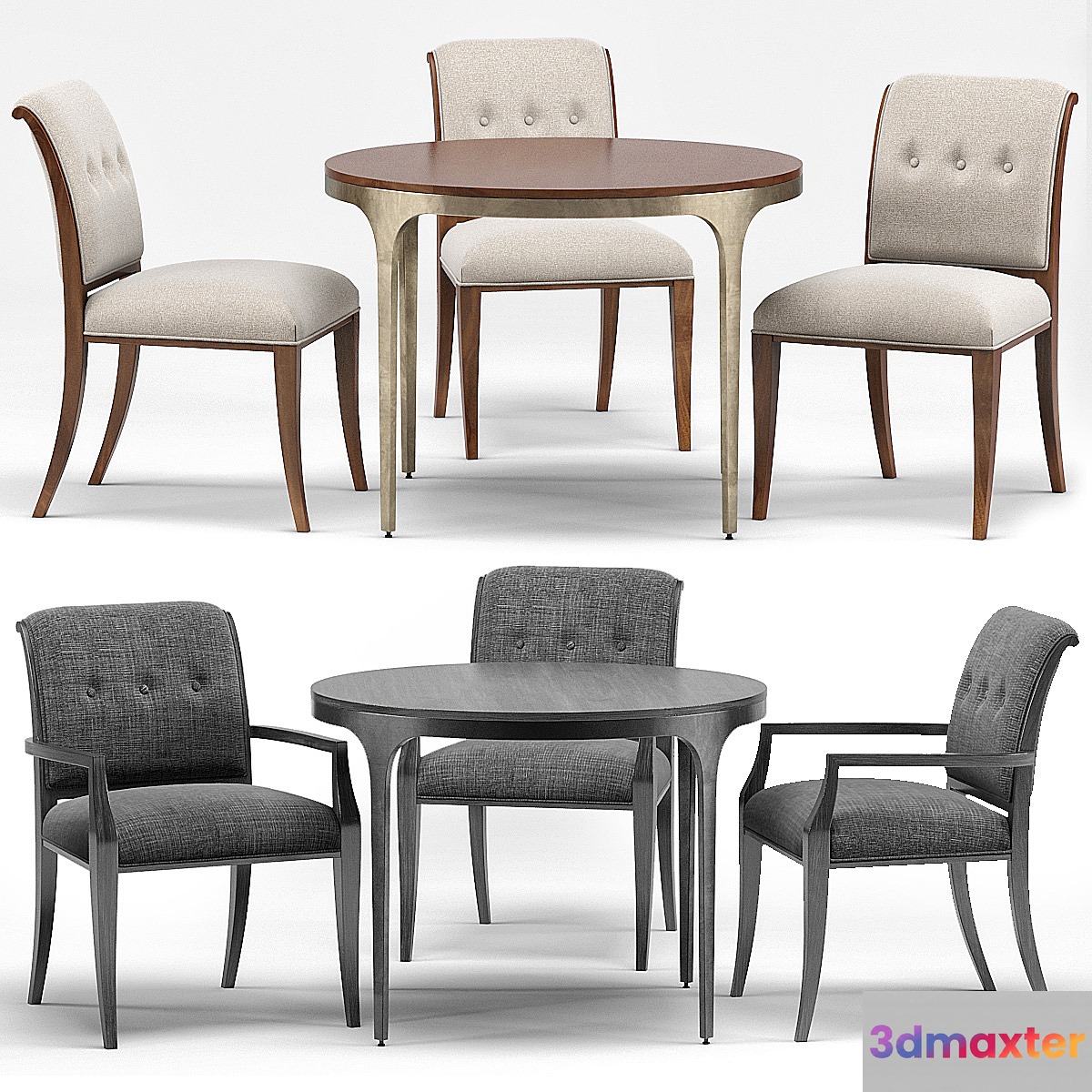 Snappy Dining Chair Eda Dining Table 3D Max