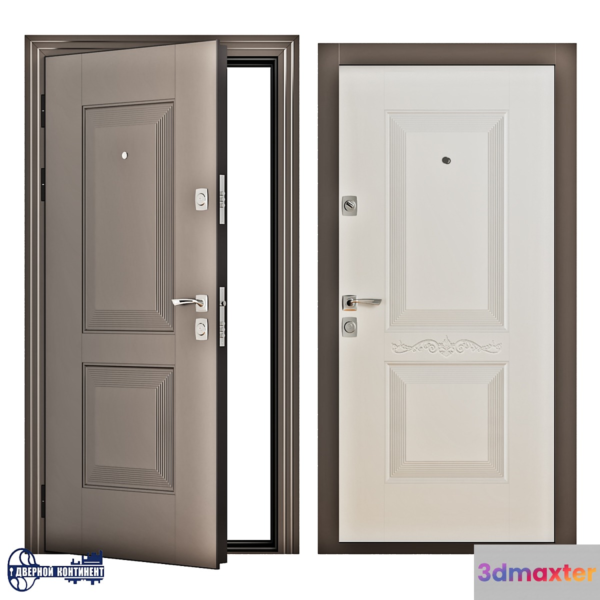 Entrance doors Continent-Grand - No.2