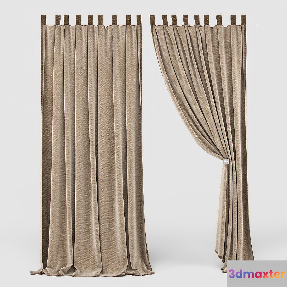 Curtain 28 3D Max