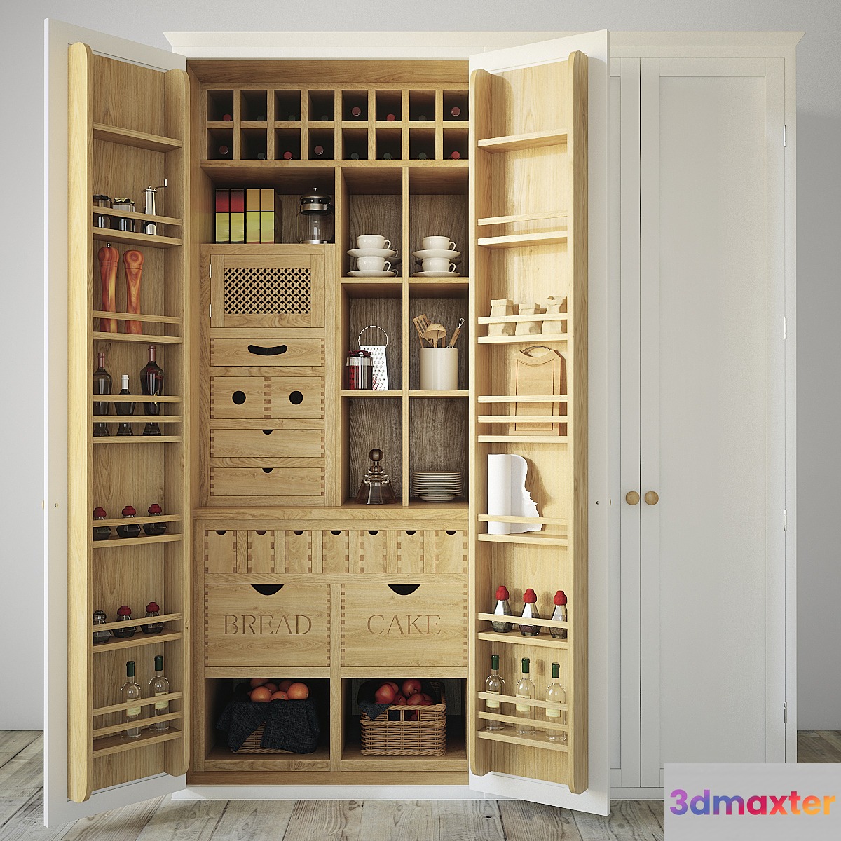Kitchen cupboard organizer