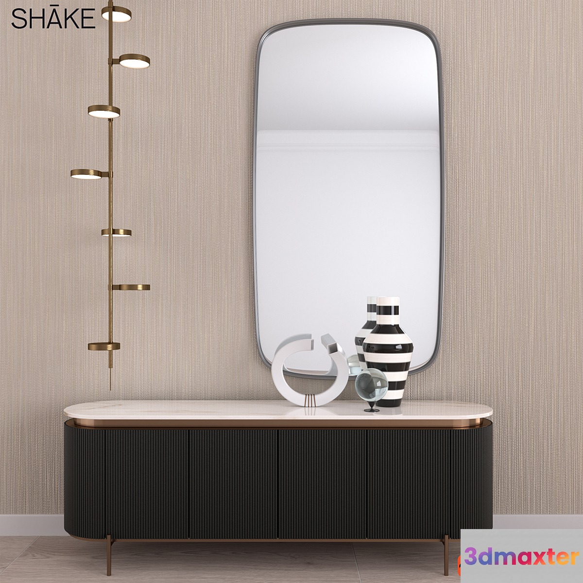 CONSOLE HEGE BY SHAKE 3D Max