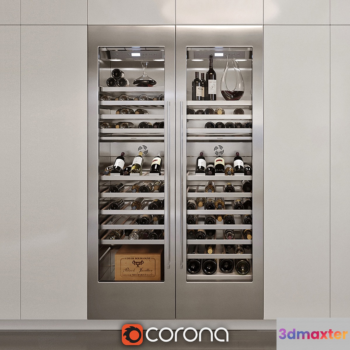 Refrigerator for wine gaggenau rw 464