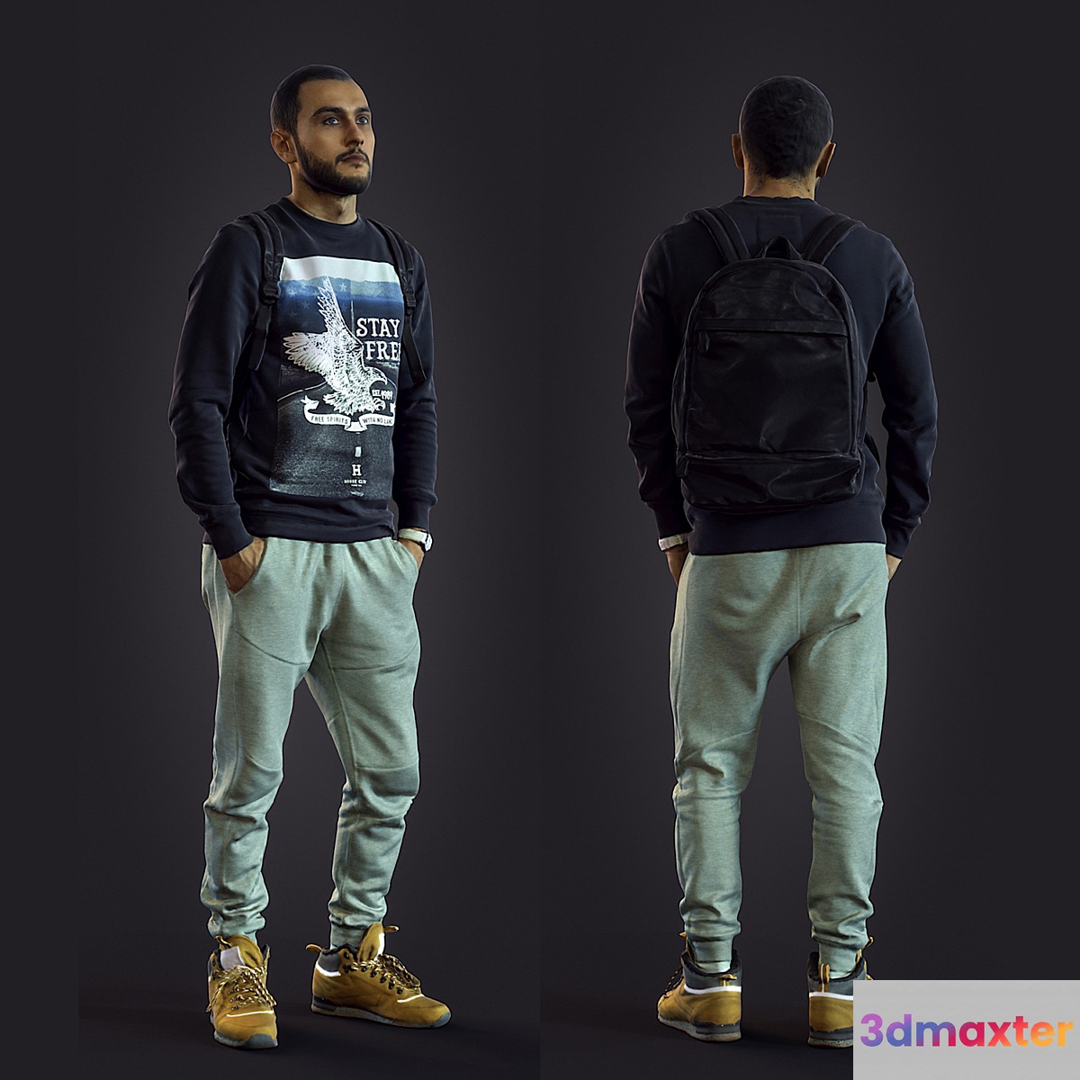3d scan man 2