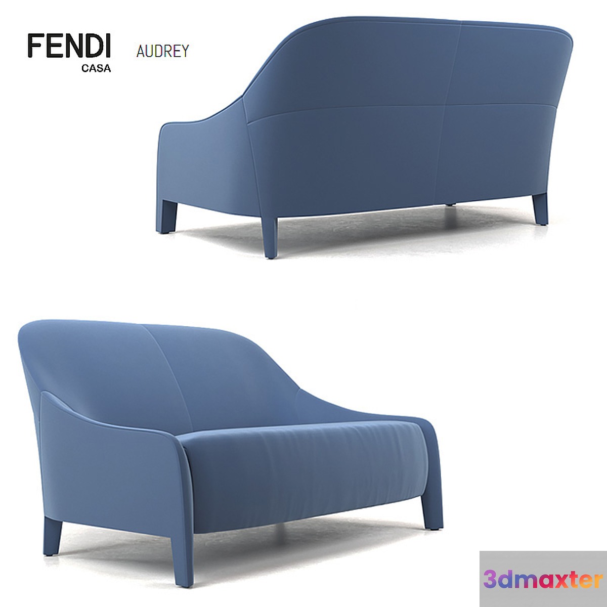 Fendi casa - Audrey Loveseat