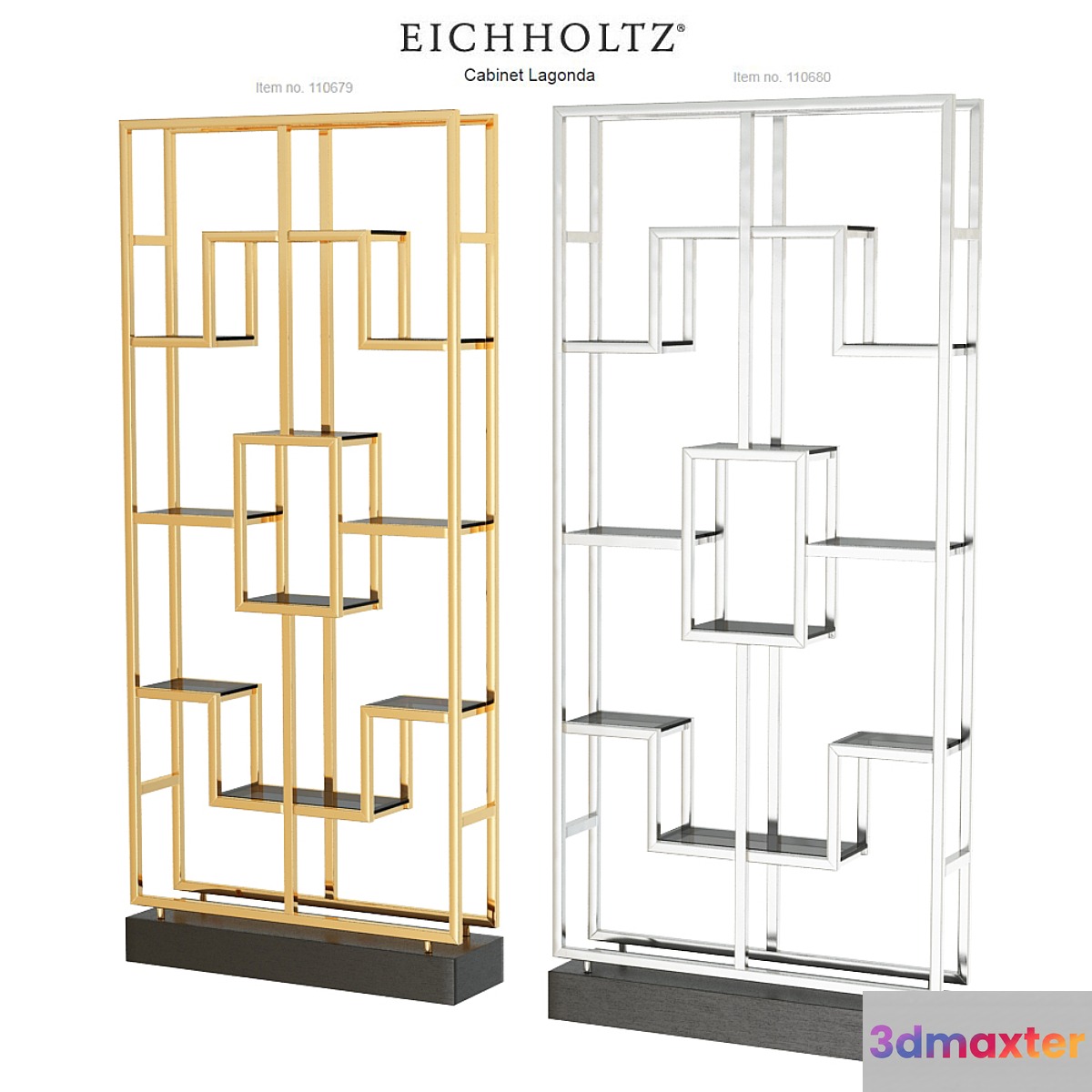 EICHHOLTZ Cabinet Cabinet Lagonda 110679 110680 - No.2 3D Max