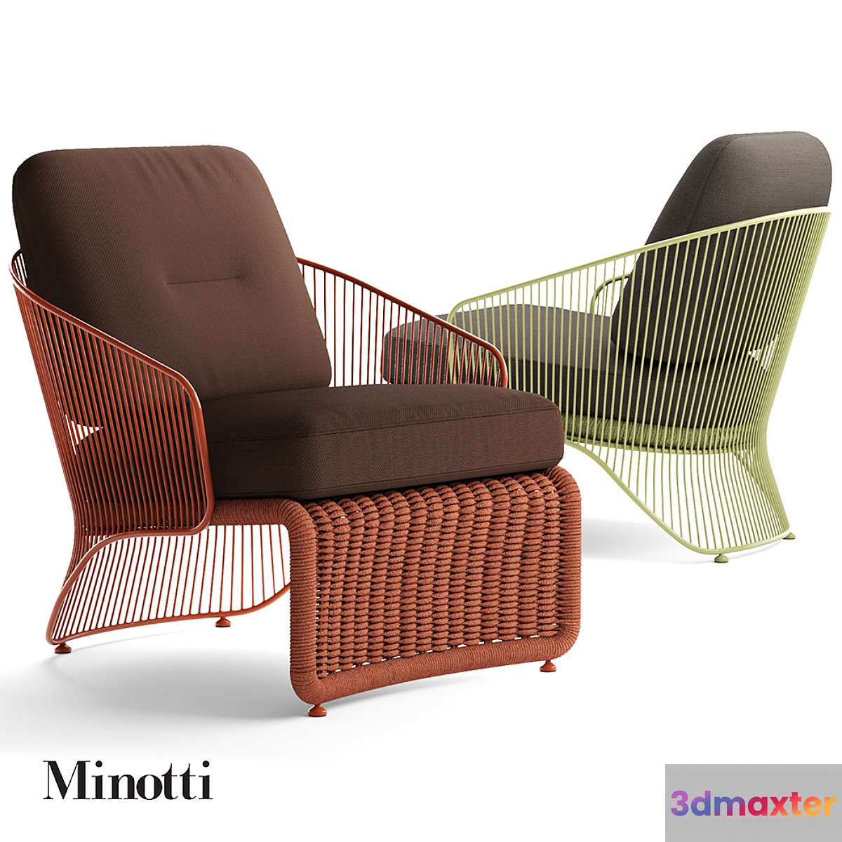 Minotti Colette Outdoor armchair