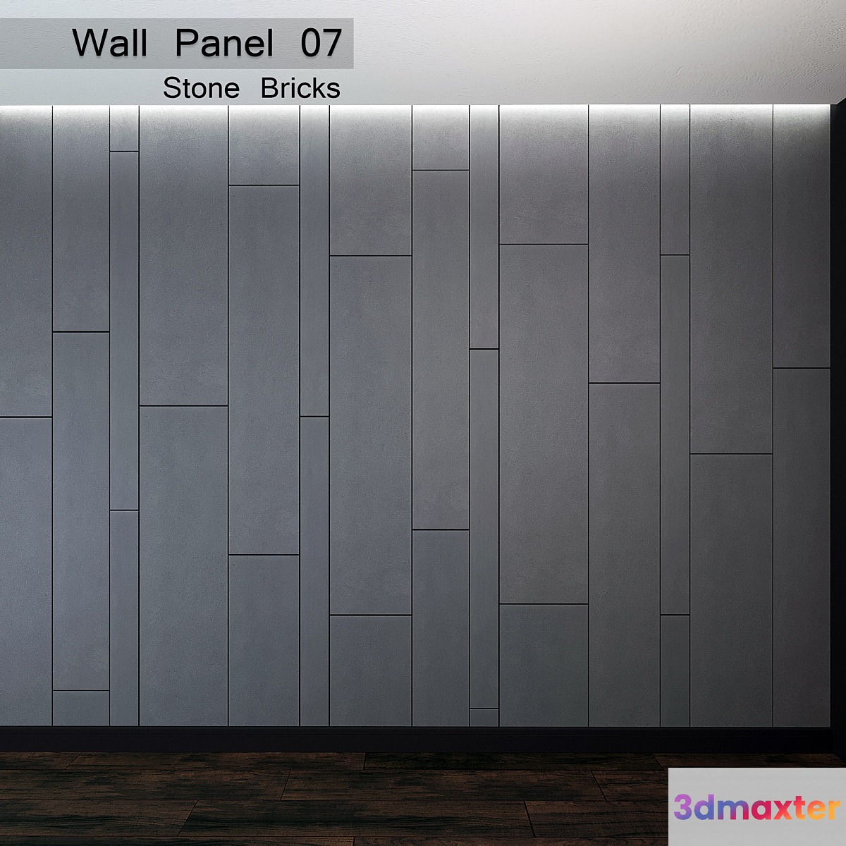 Wall Panel 07. Stone Bricks - No.2