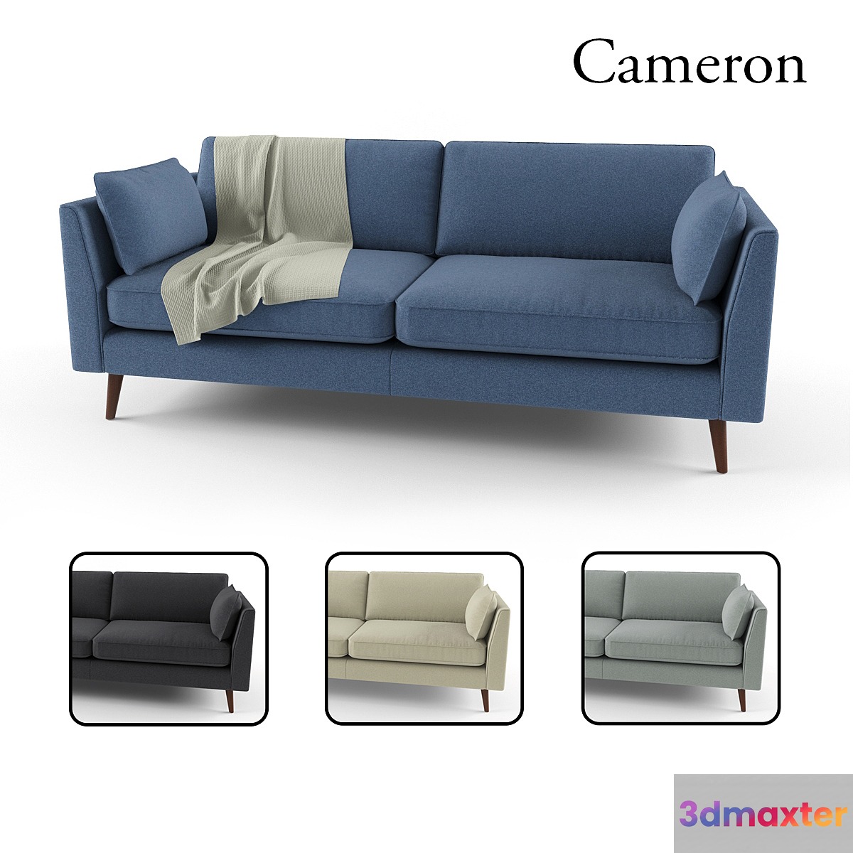 Cameron sofa 3D Max