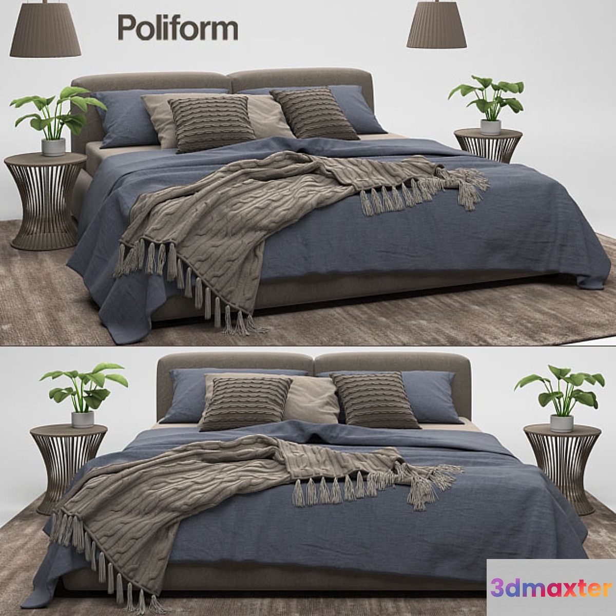 Bolton bed Poliform - No.6