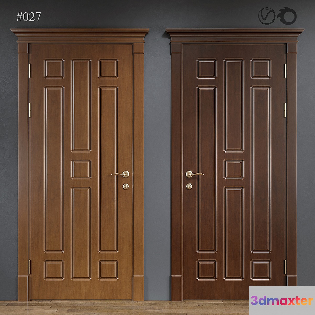 DOOR # 027 3D Max