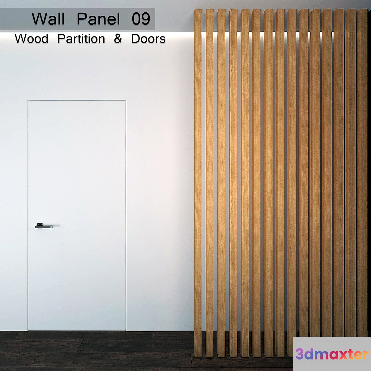 Wall Panel 09. Wood Parition