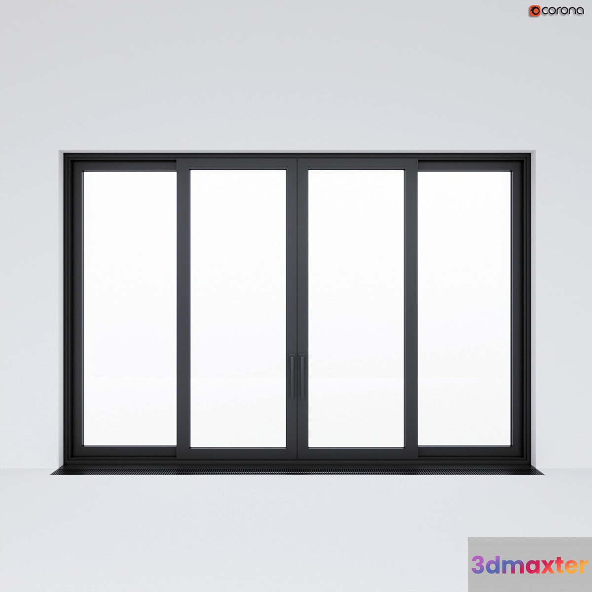 Sliding aluminum window (door) 2