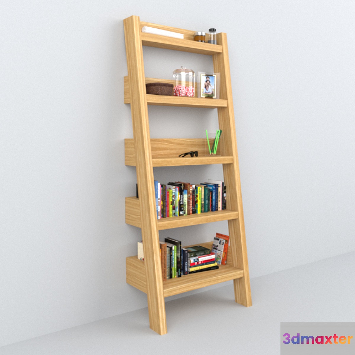 Bookshelf - No.2 3D Max
