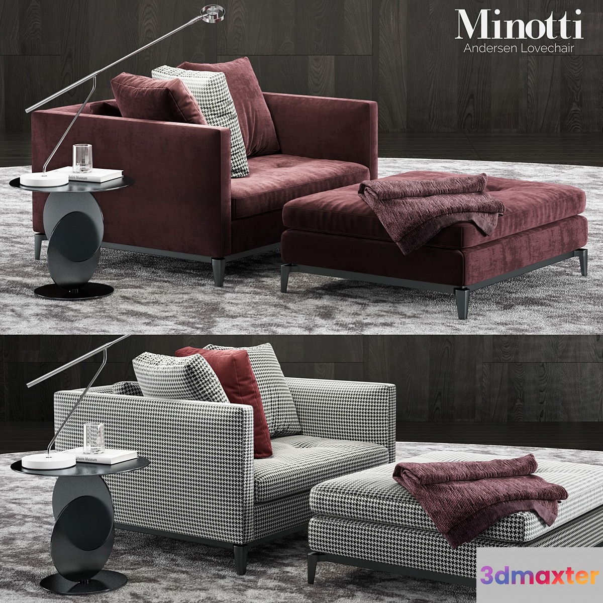 Minotti Andersen Lovechair 2