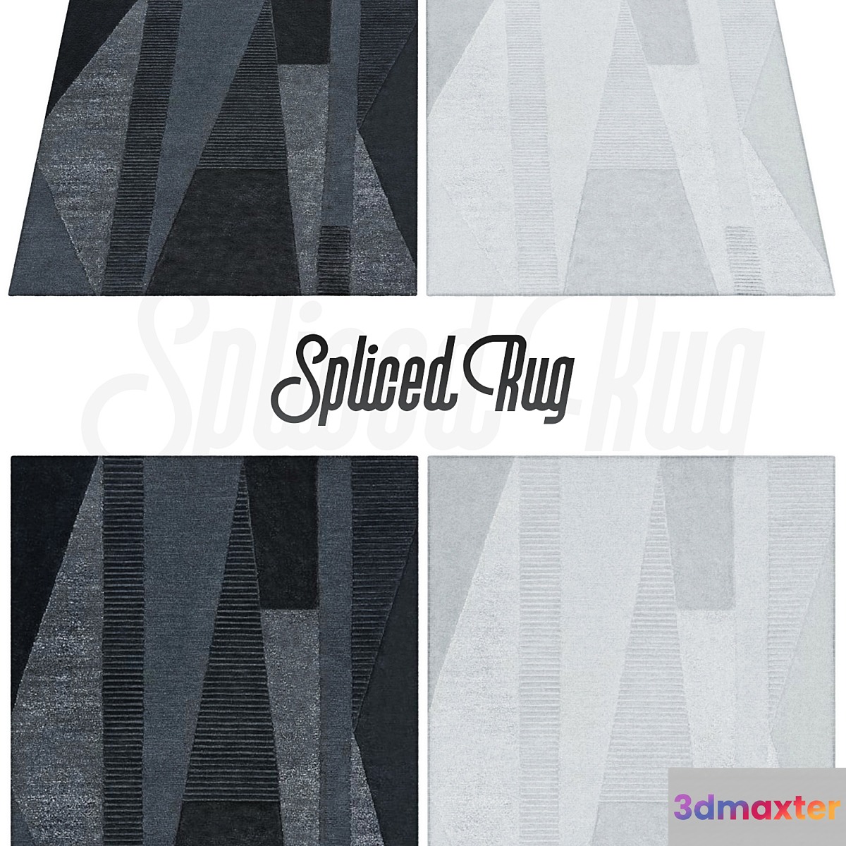 Spliced ​​Rug 3D Max