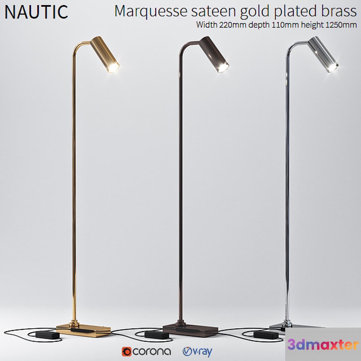 Marquesse sateen 3D Max