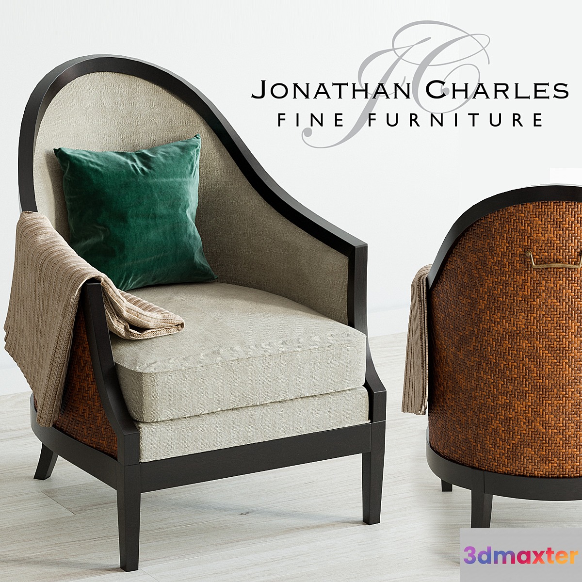 Jonathan Charles - 500036 armchair 3D Max