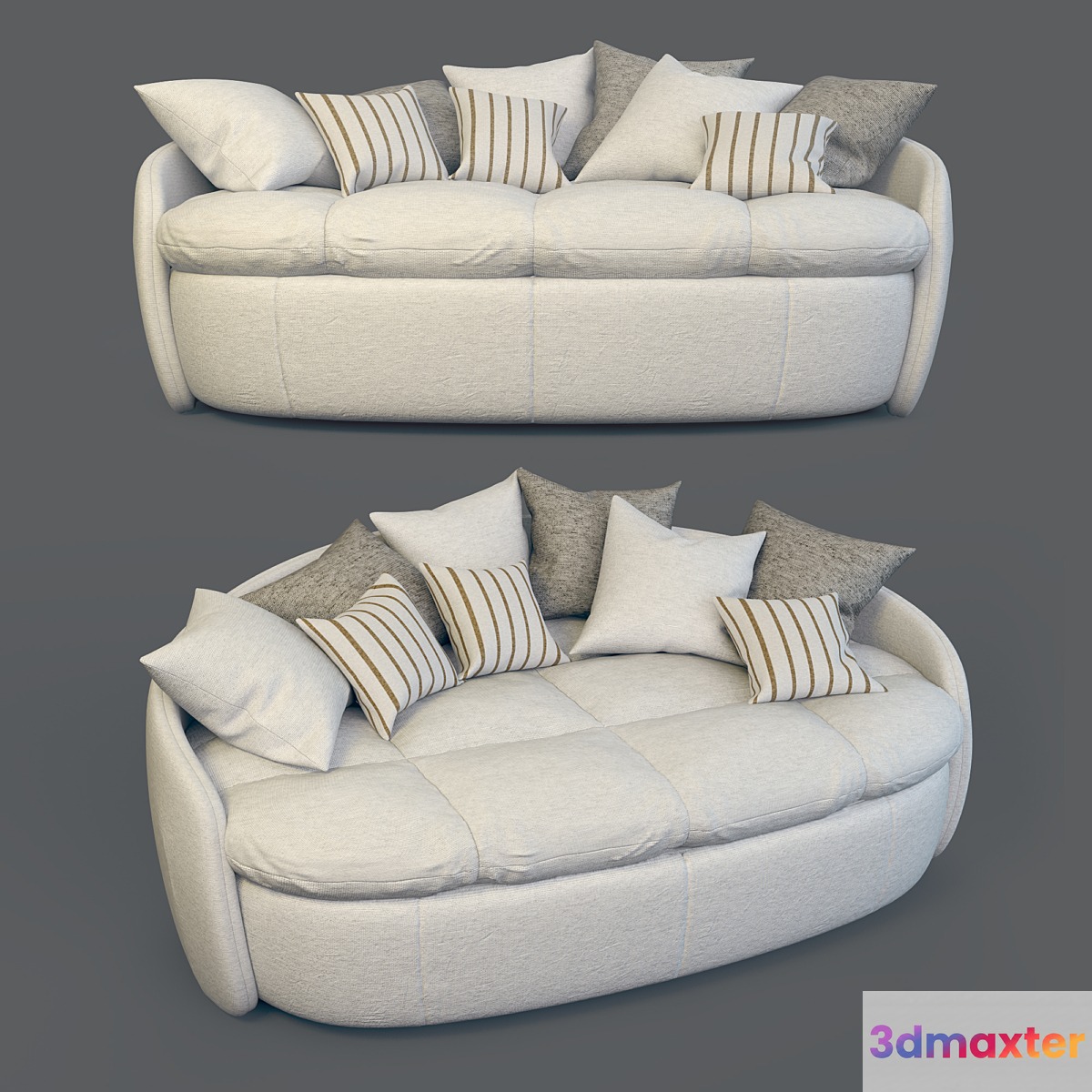 Nest sofa 3D Max