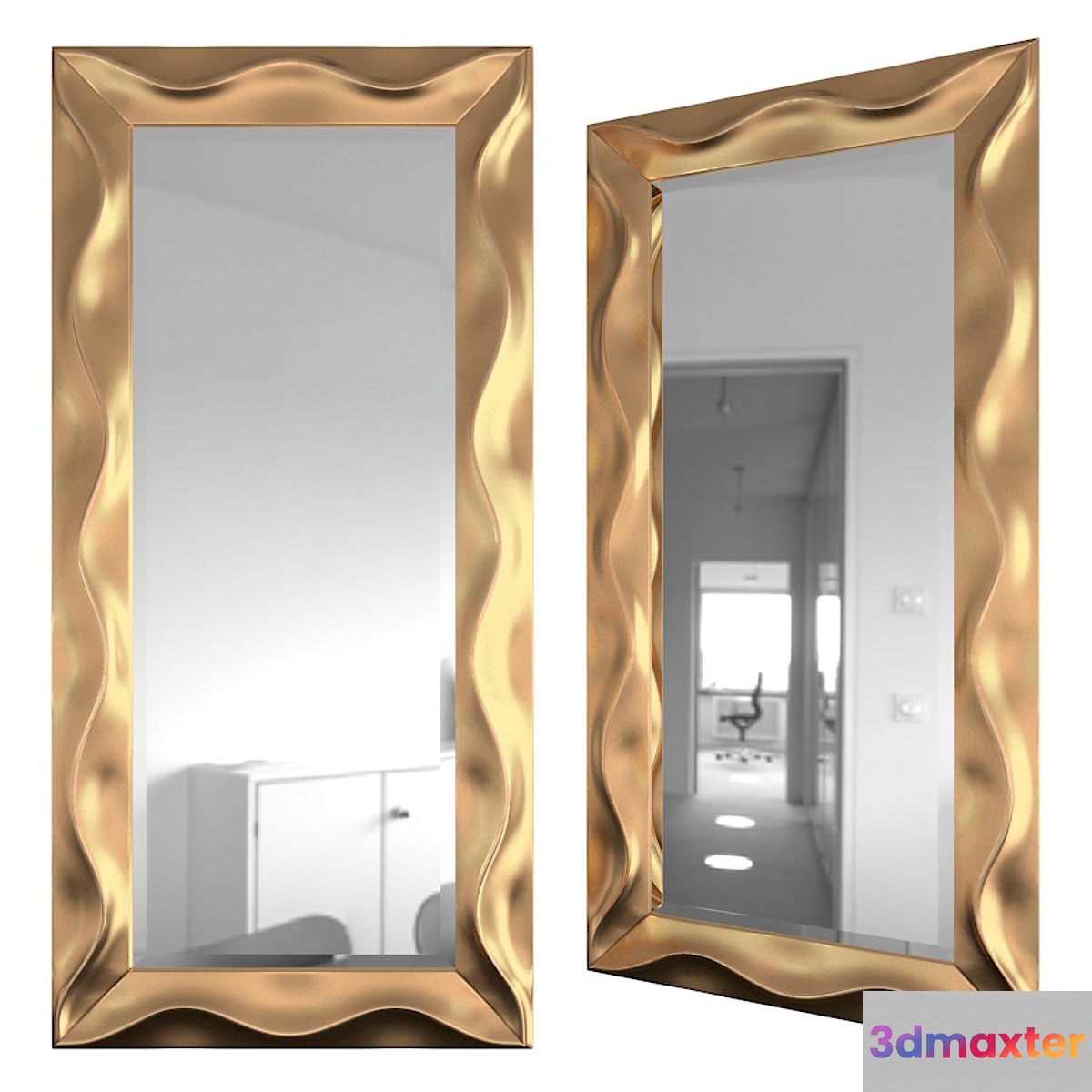 Mirror Fluid Flo 3D Max