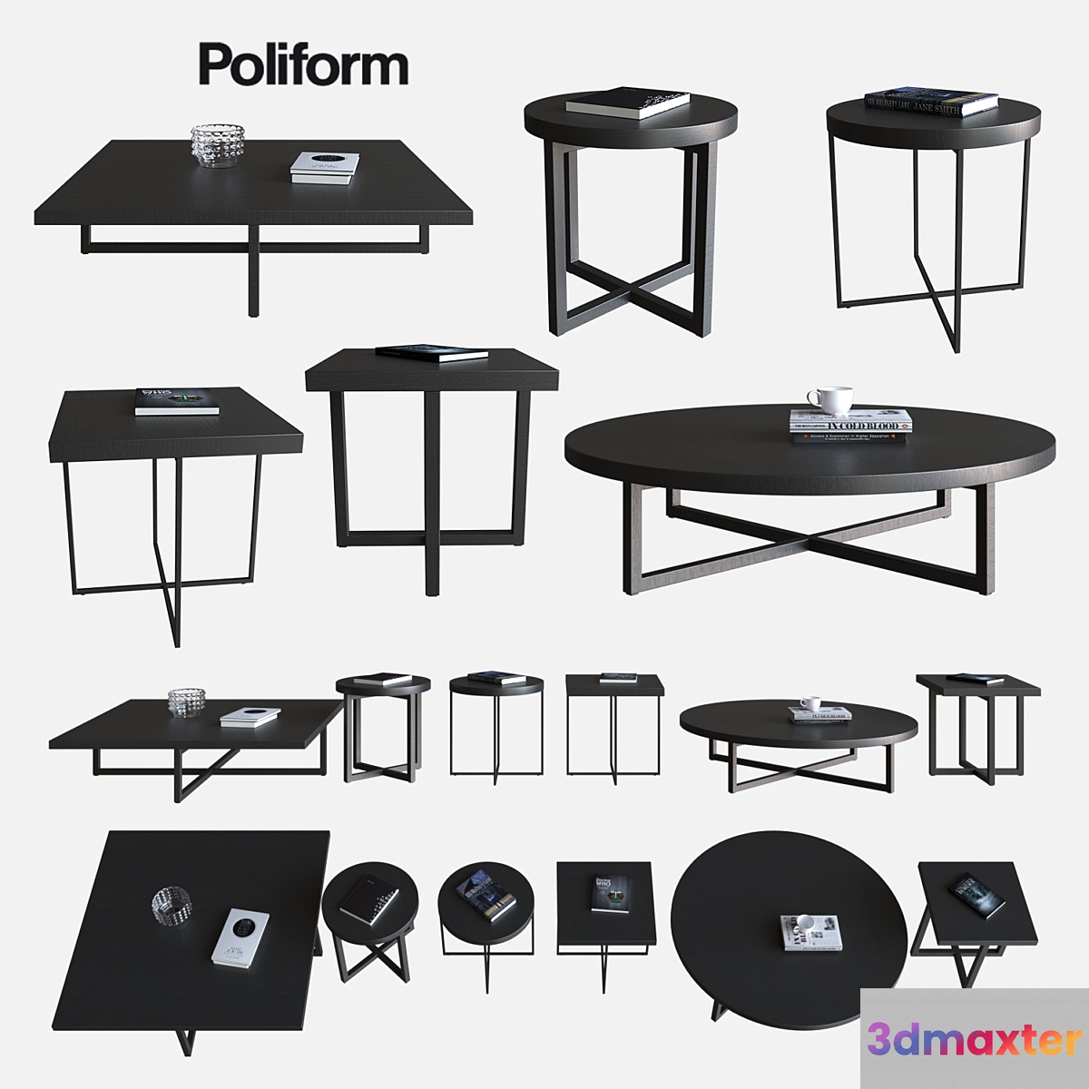 POLIFORM COFFEE TABLES YARD