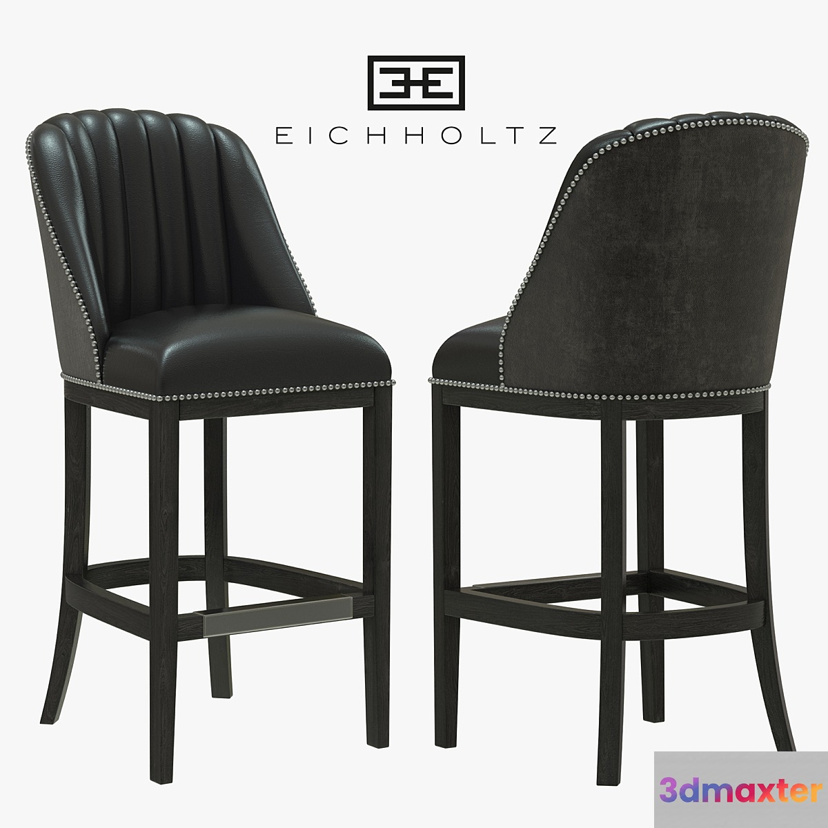 Eichholtz Balmore bar stool 3D Max