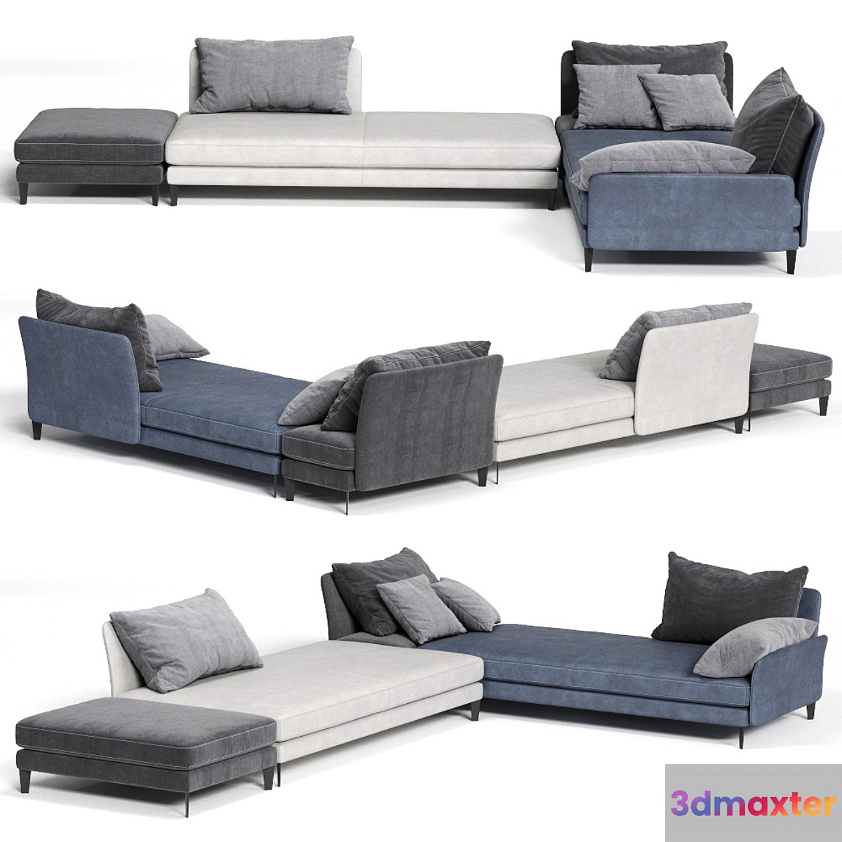 Colombini Casa SPETTACOLO Sofa 3D Max