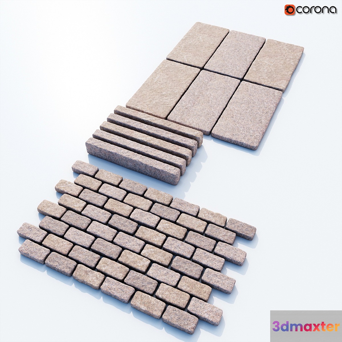 Granite paving stones - No.3