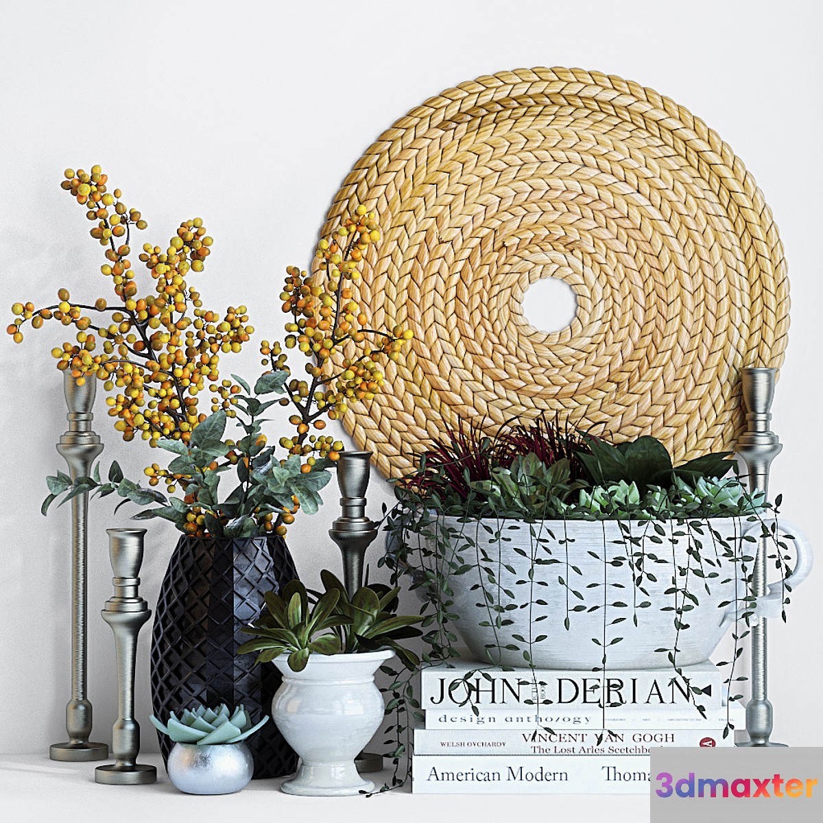 Plant decor set - 2
