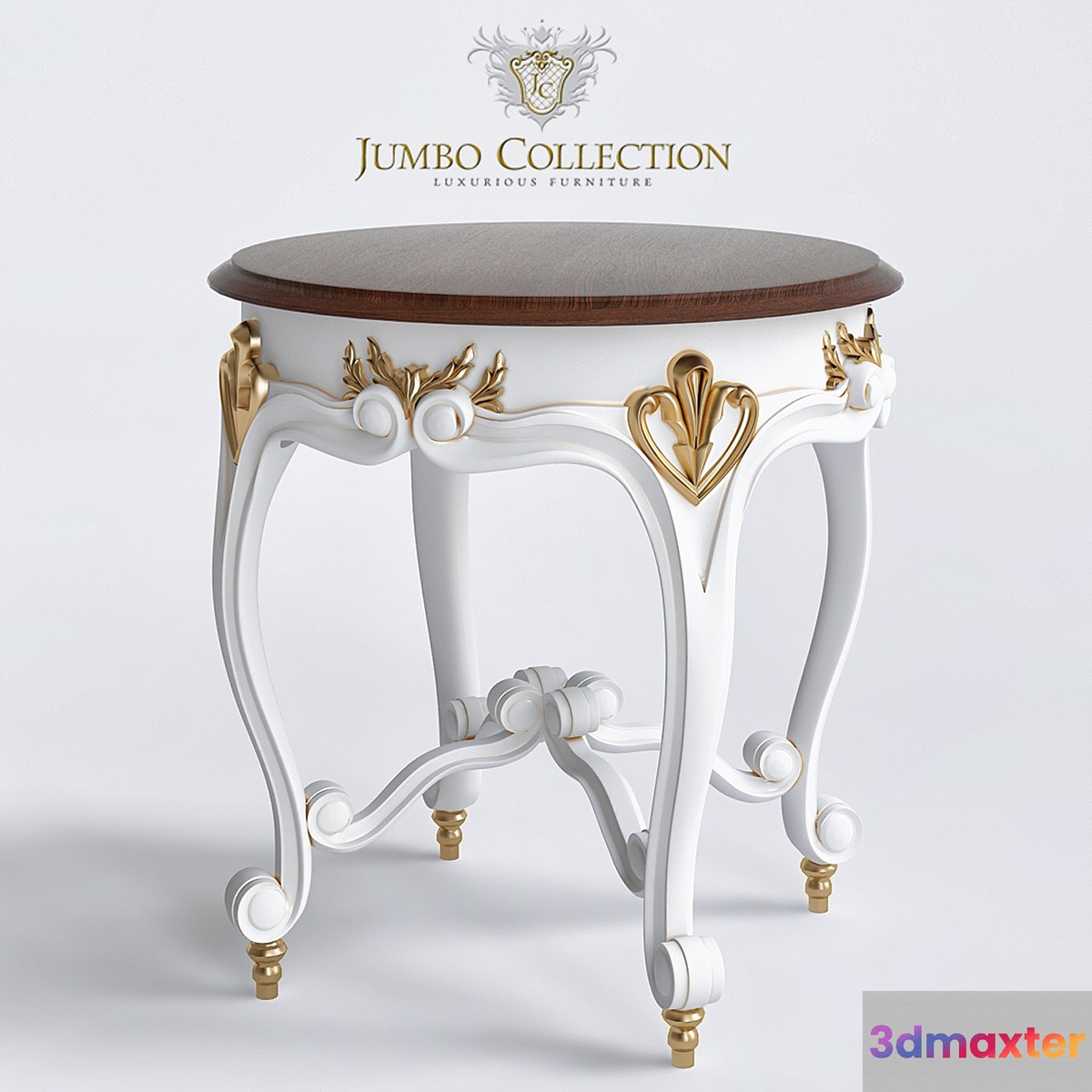 Cute french country side table - No.2 3D Max