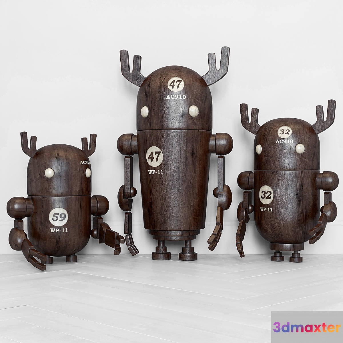 Woodbots 3D Max