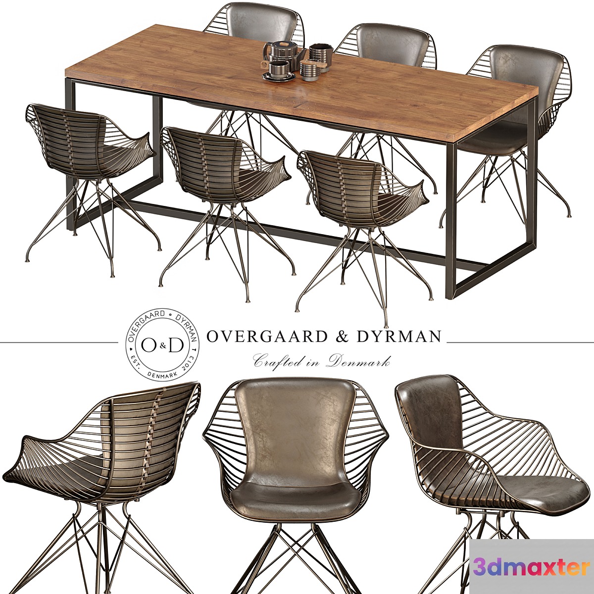 WIRE CHAIR 3D Max