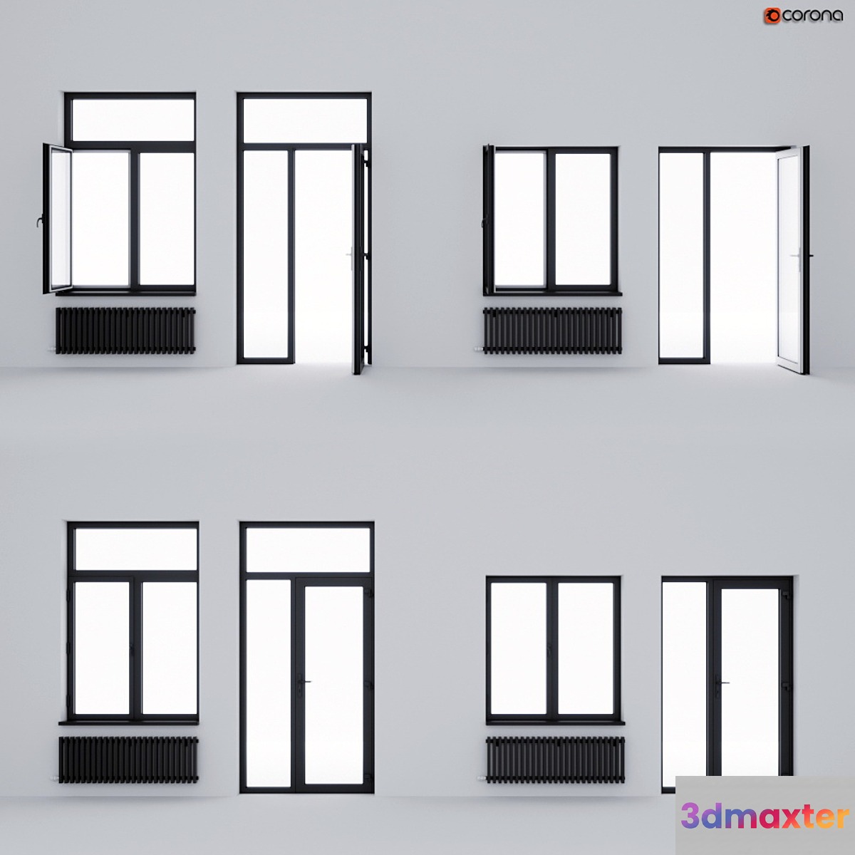 Aluminum window and balcony door ALUMIL