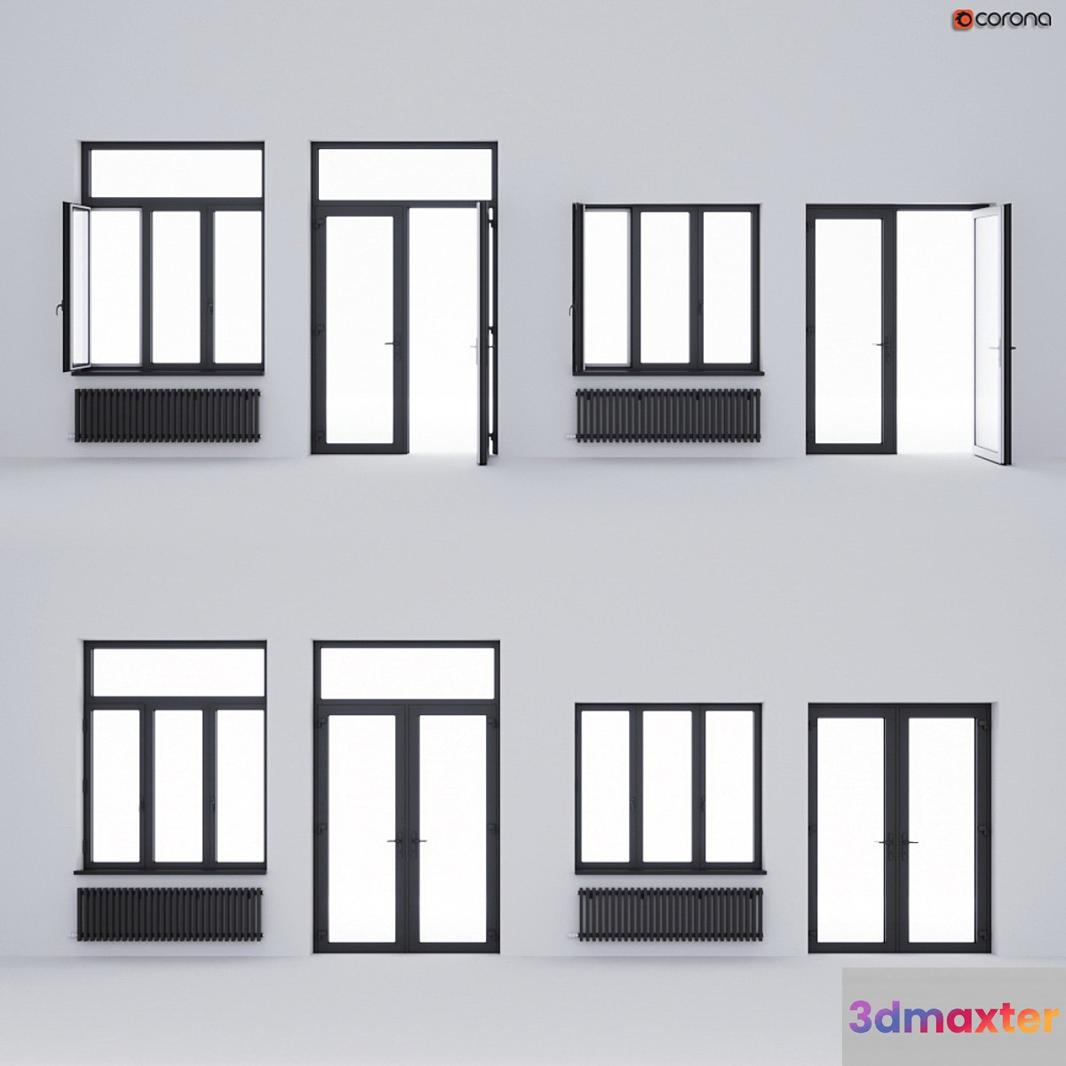 Aluminum window and balcony door ALUMIL - No.2