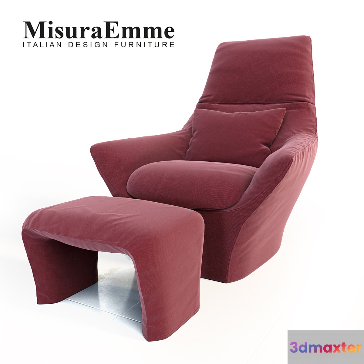 Armchair MisuraEmme Ermes Vesta