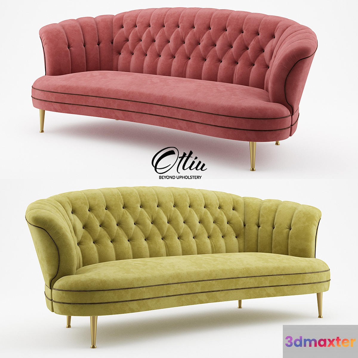 Diana sofa - Ottiu 3D Max