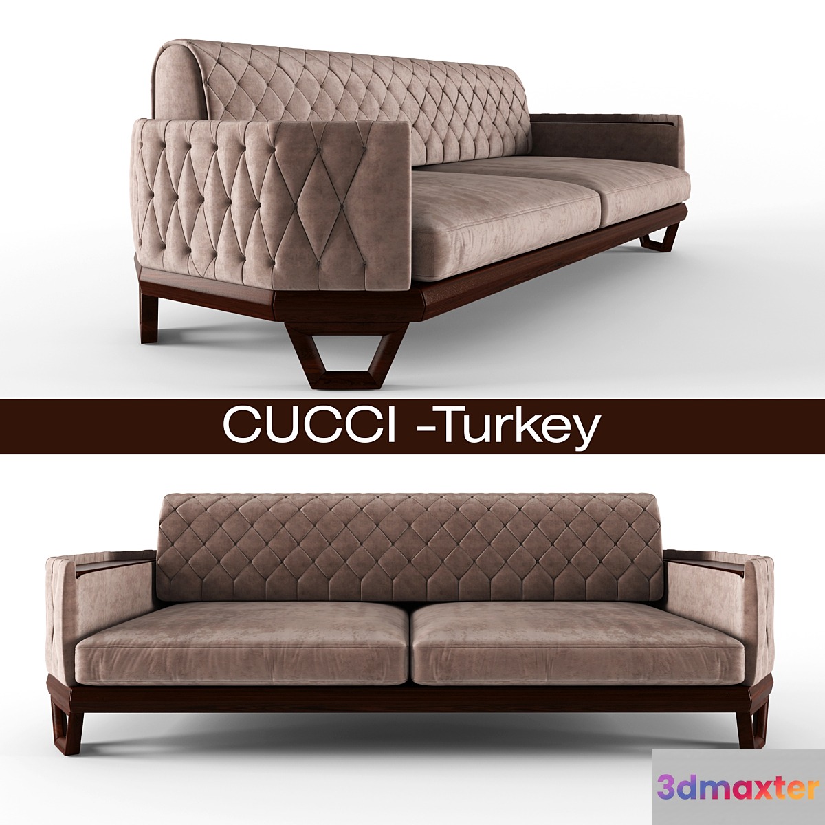 sofa Cucci-Turkey 3D Max