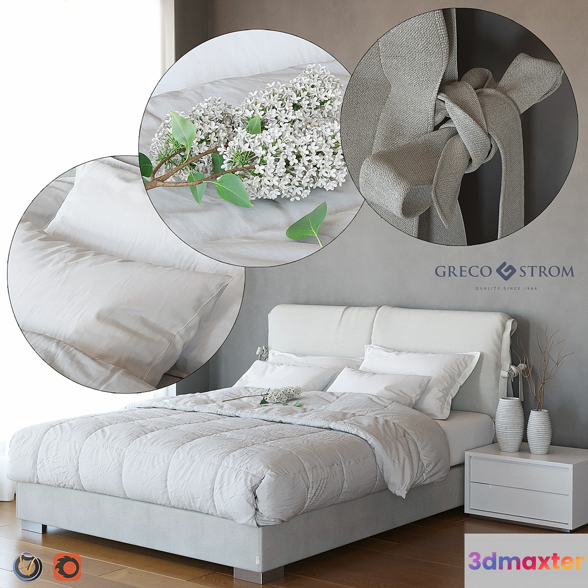 PILLOW bed by Greco Strom