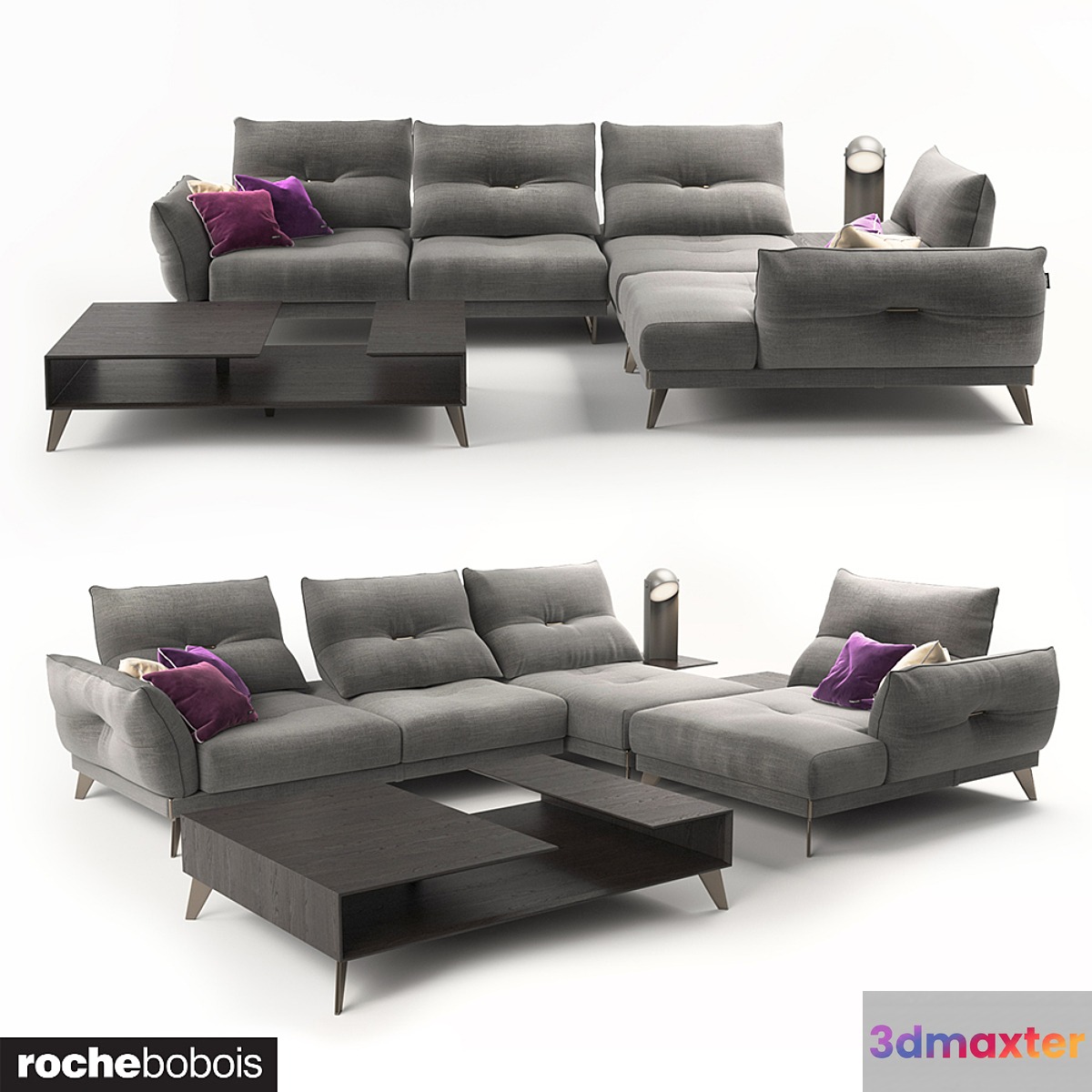 Roche Bobois ITINERAIRE CORNER COMPOSITION 3D Max