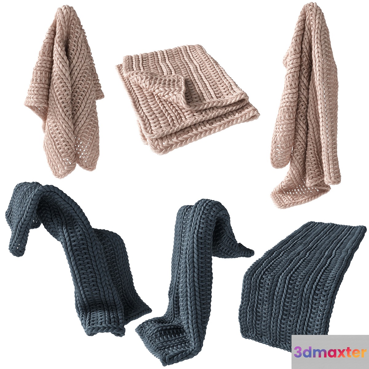 Home Republic Chunky Knit Throw 01