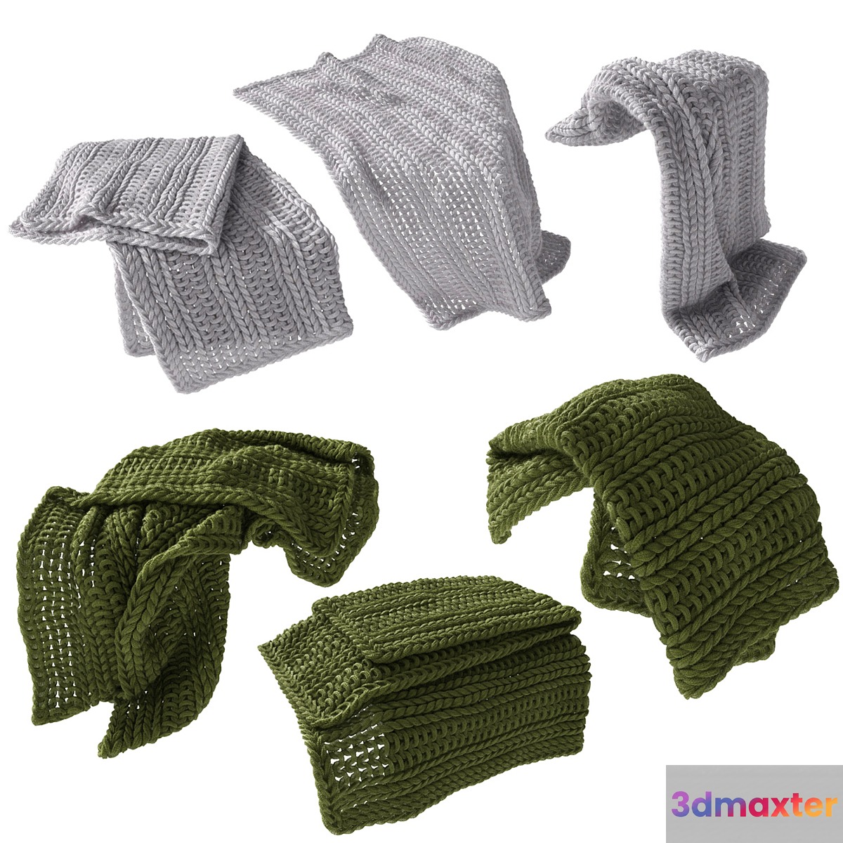 Home Republic Chunky Knit Throw 02
