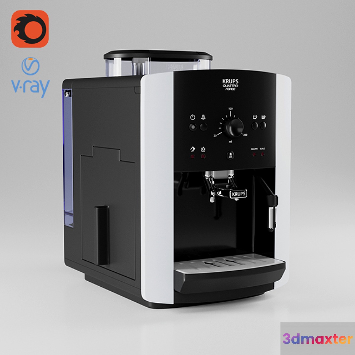 Coffee machine KRUPS 3D Max