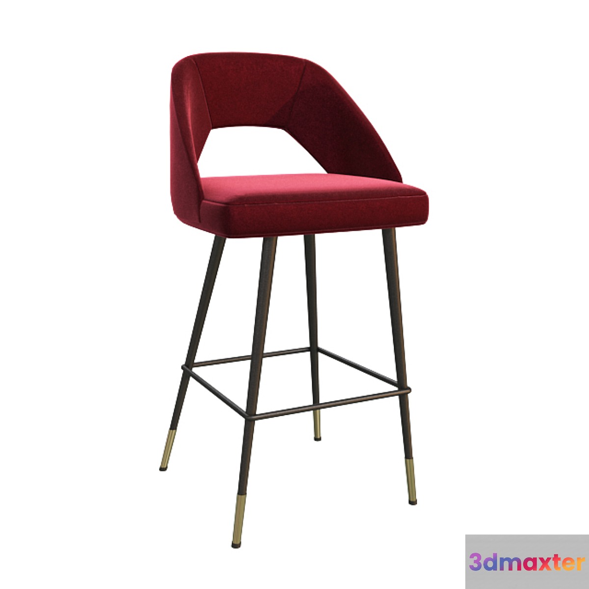 EIchholtz Bar Stool Avorio 3D Max