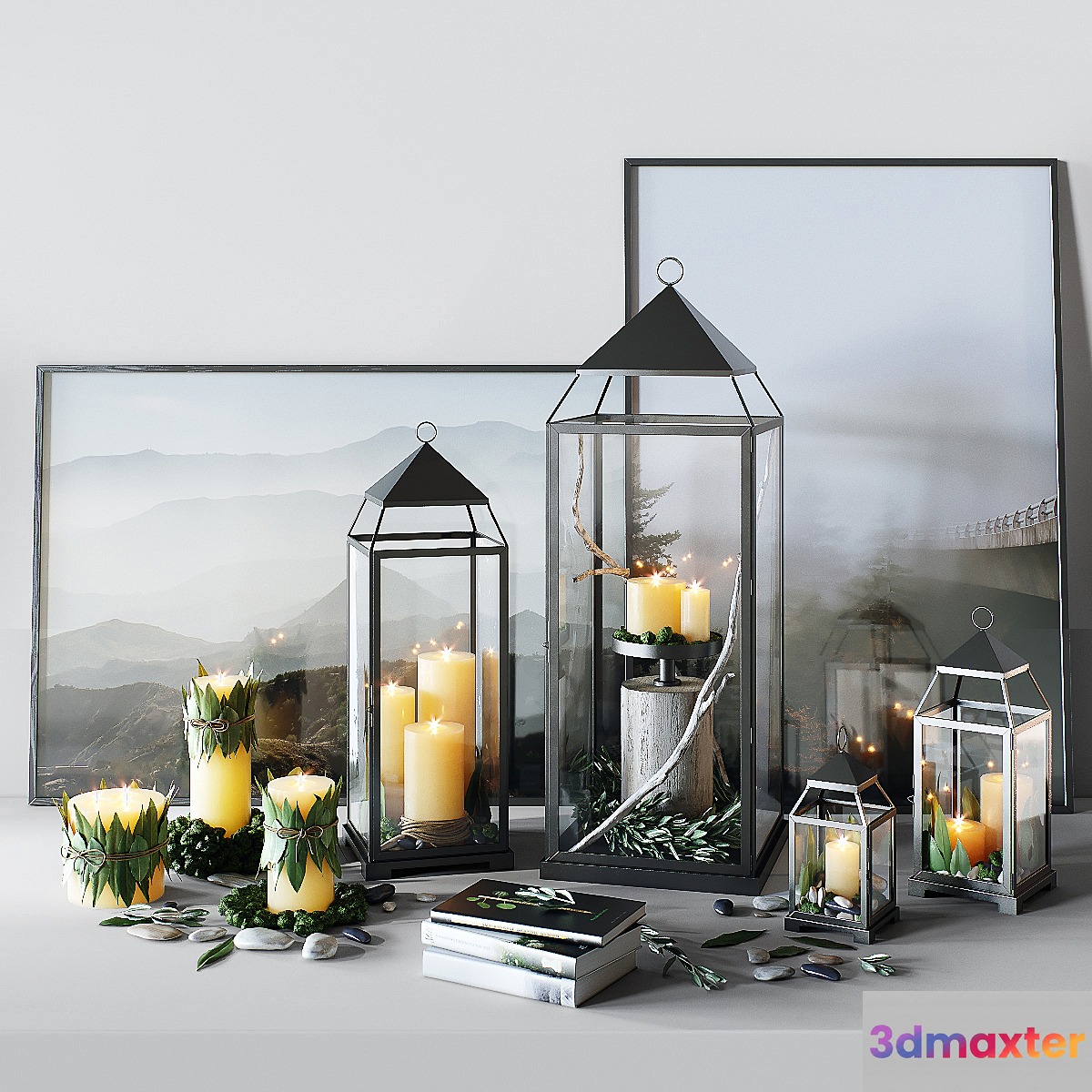Pottery Barn | Malta Lantern Set .1