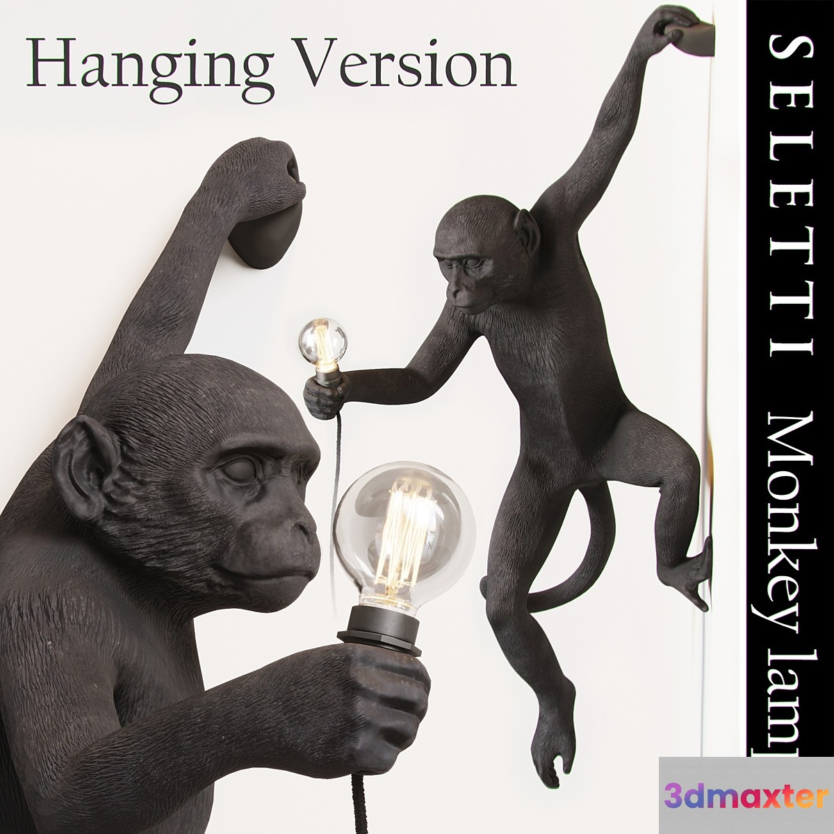 The Monkey Lamp Hanging Version 3D Max