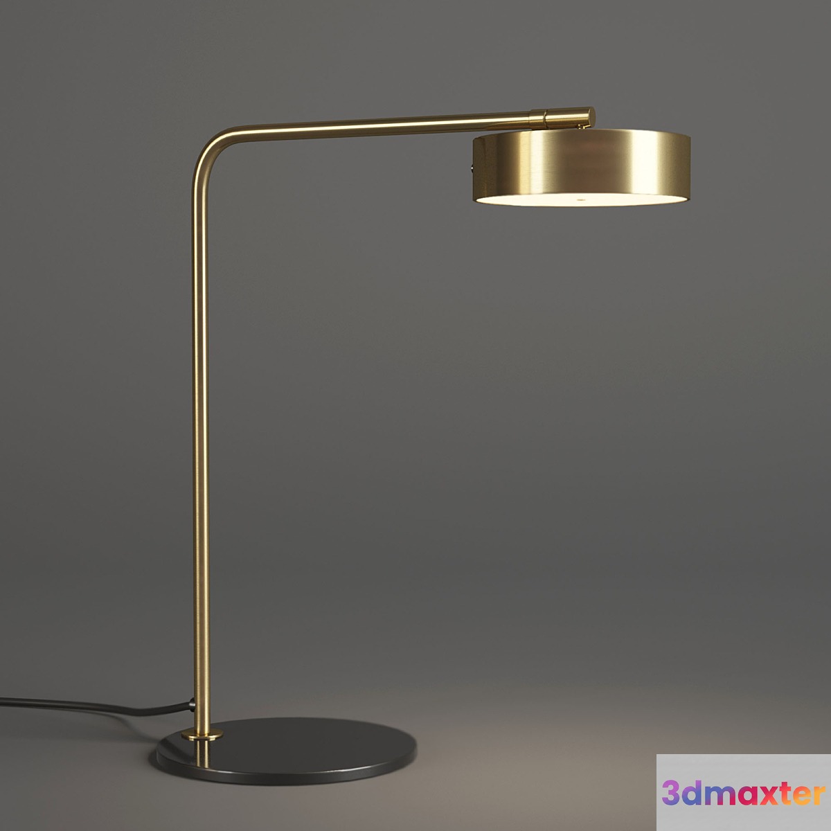 Rubn James Table Lamp Brass 3D Max