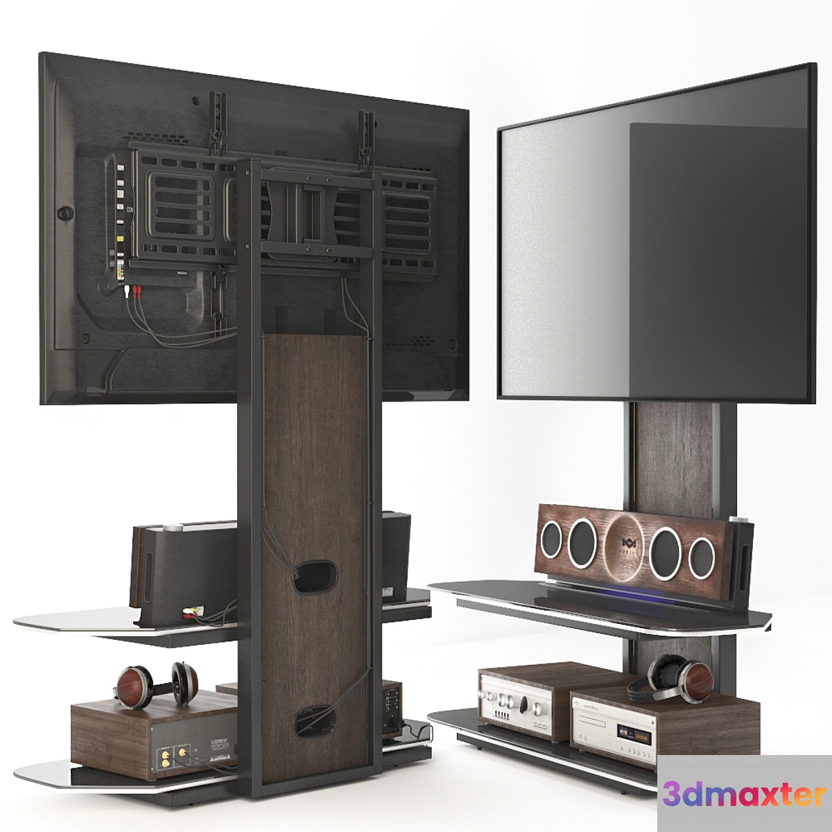 Television stand acoustics. - No.2