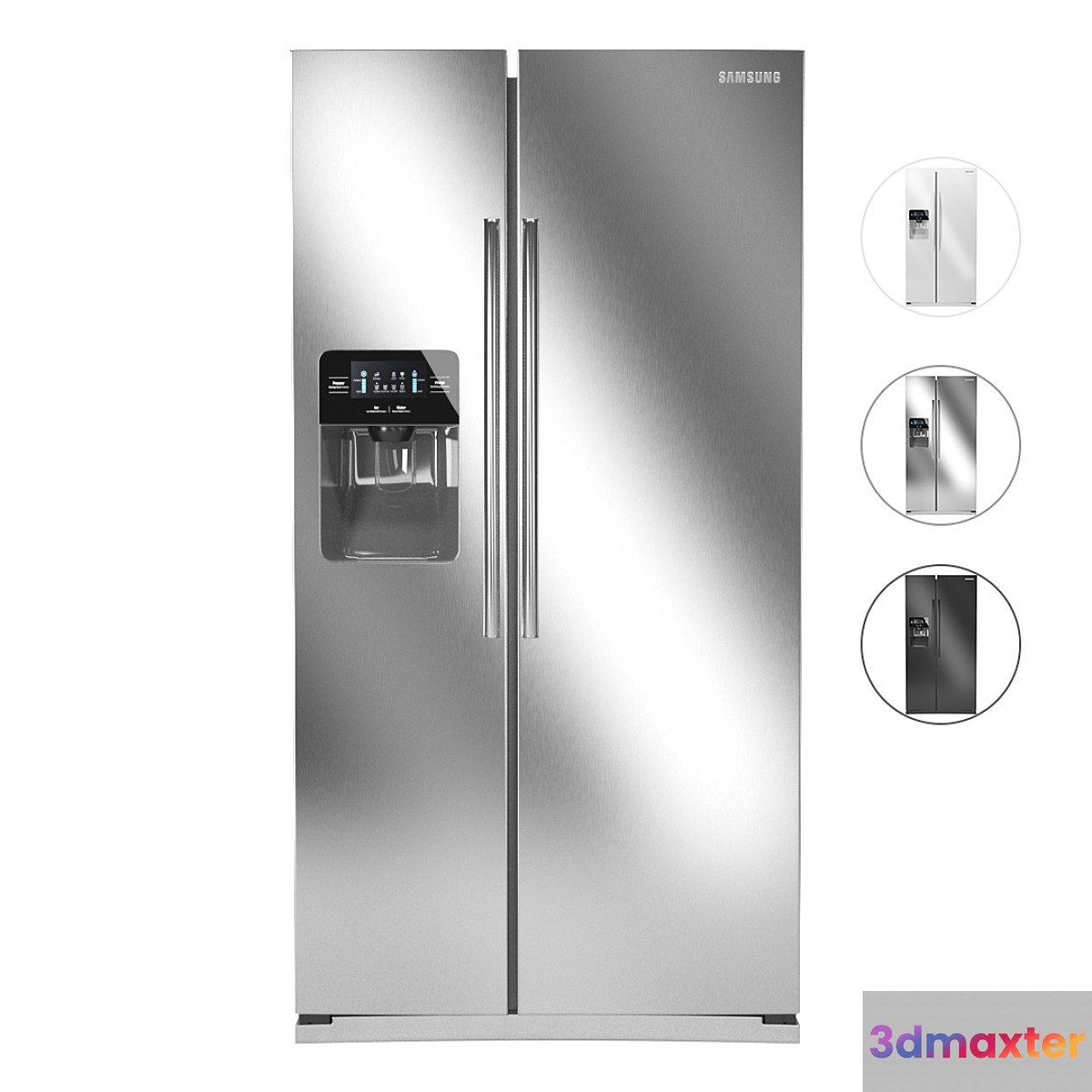 Samsung Side-By-Side RS25J500DSR