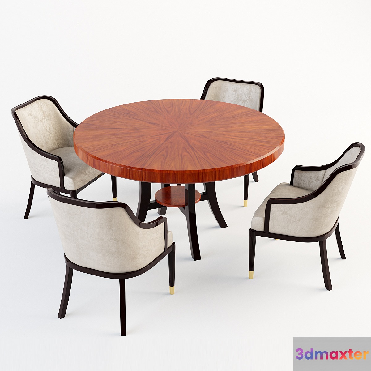 Jonathan Charles - Table and Chair 3D Max