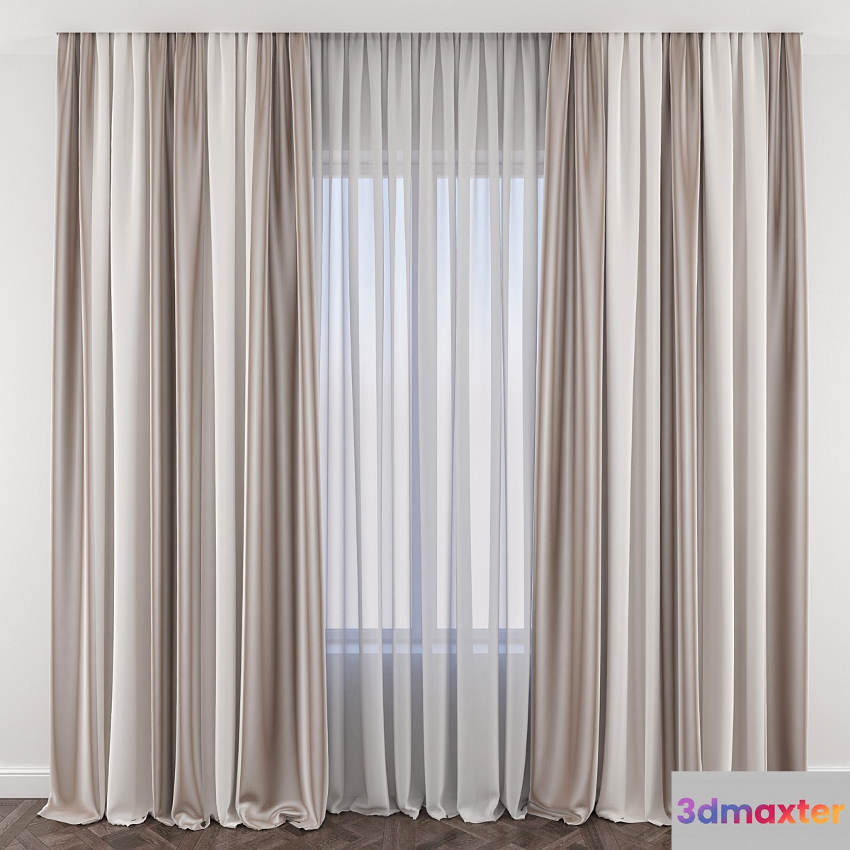 Curtain - No.13 3D Max